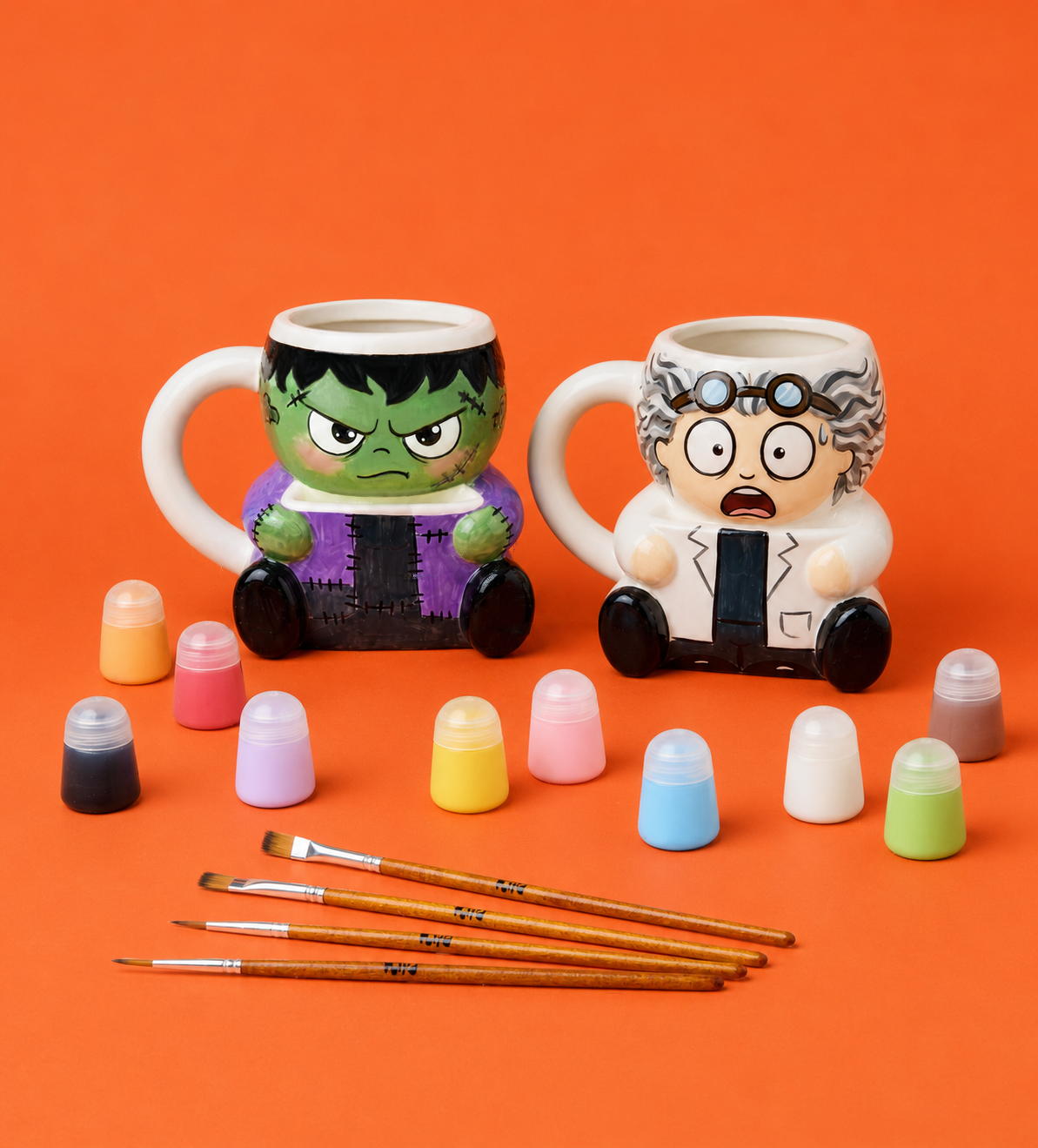 Mugs Personnages à Peindre Halloween