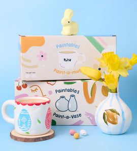 Easter Craft Duo: Mug & Vase Bundle