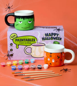 Halloween-Tassen Malset x2