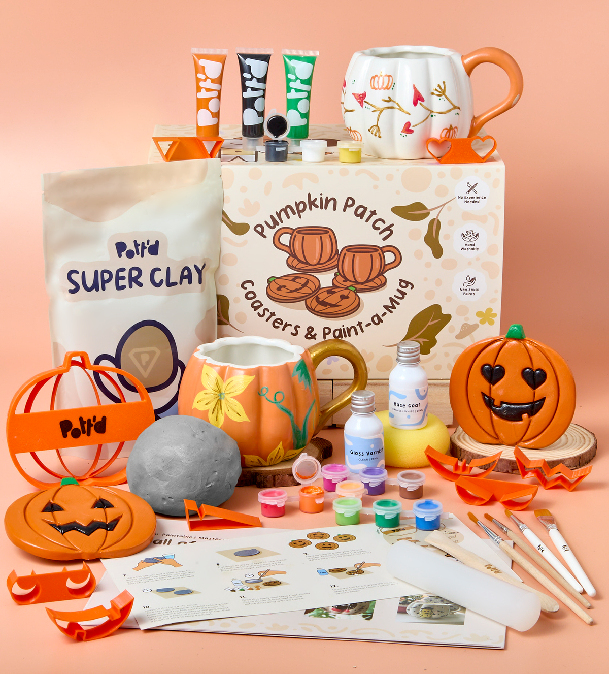 Pumpkin Patch: Coasters and Mug Bundle