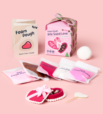 Valentinstag Foam Dough & Tassen Set