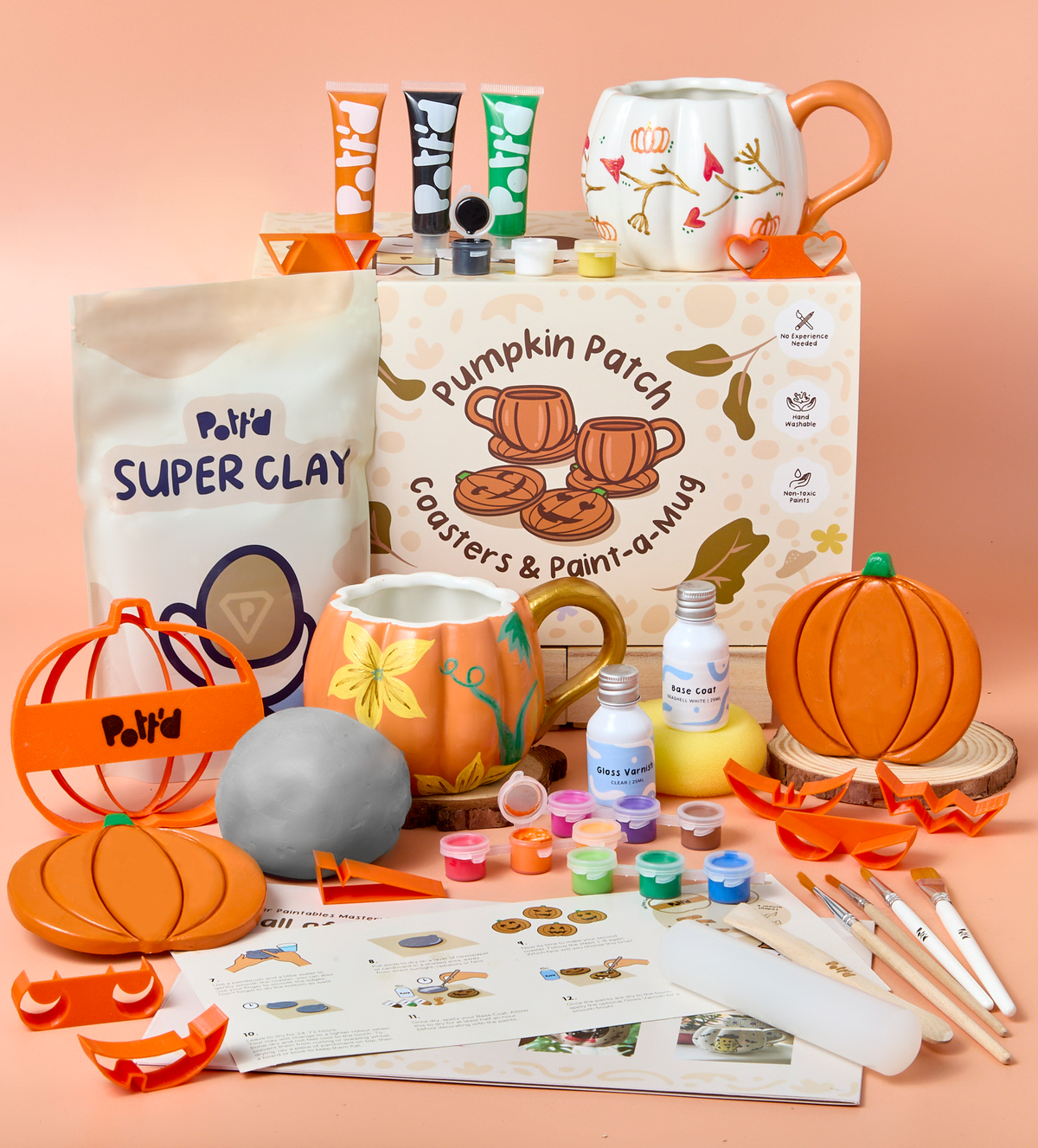 Pumpkin Patch: Coasters and Mug Bundle