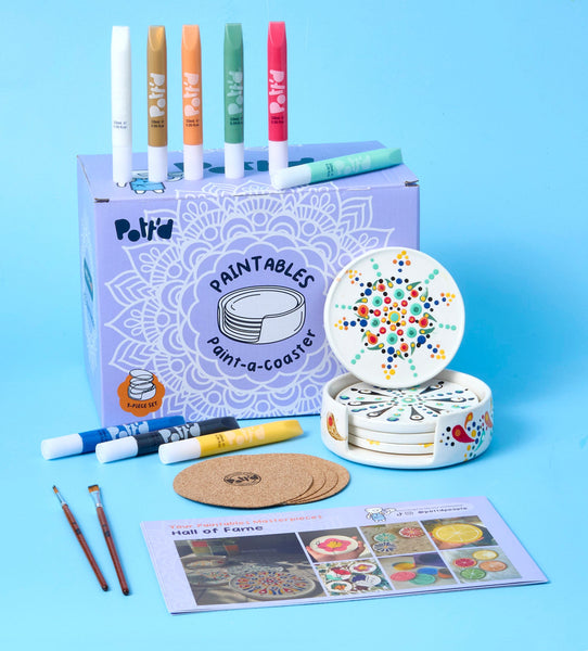 Paint-a-Coaster x4