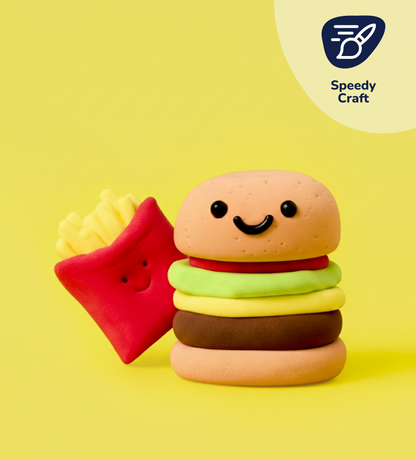 Tiny Yums: Burger & Frietjes