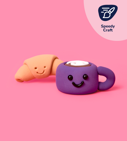 Tiny Yums: Koffie & Croissant