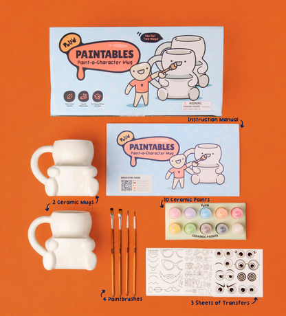 Mugs Personnages à Peindre Halloween