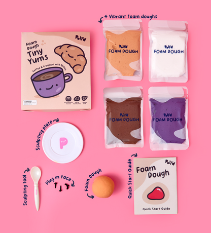 Tiny Yums: Koffie & Croissant