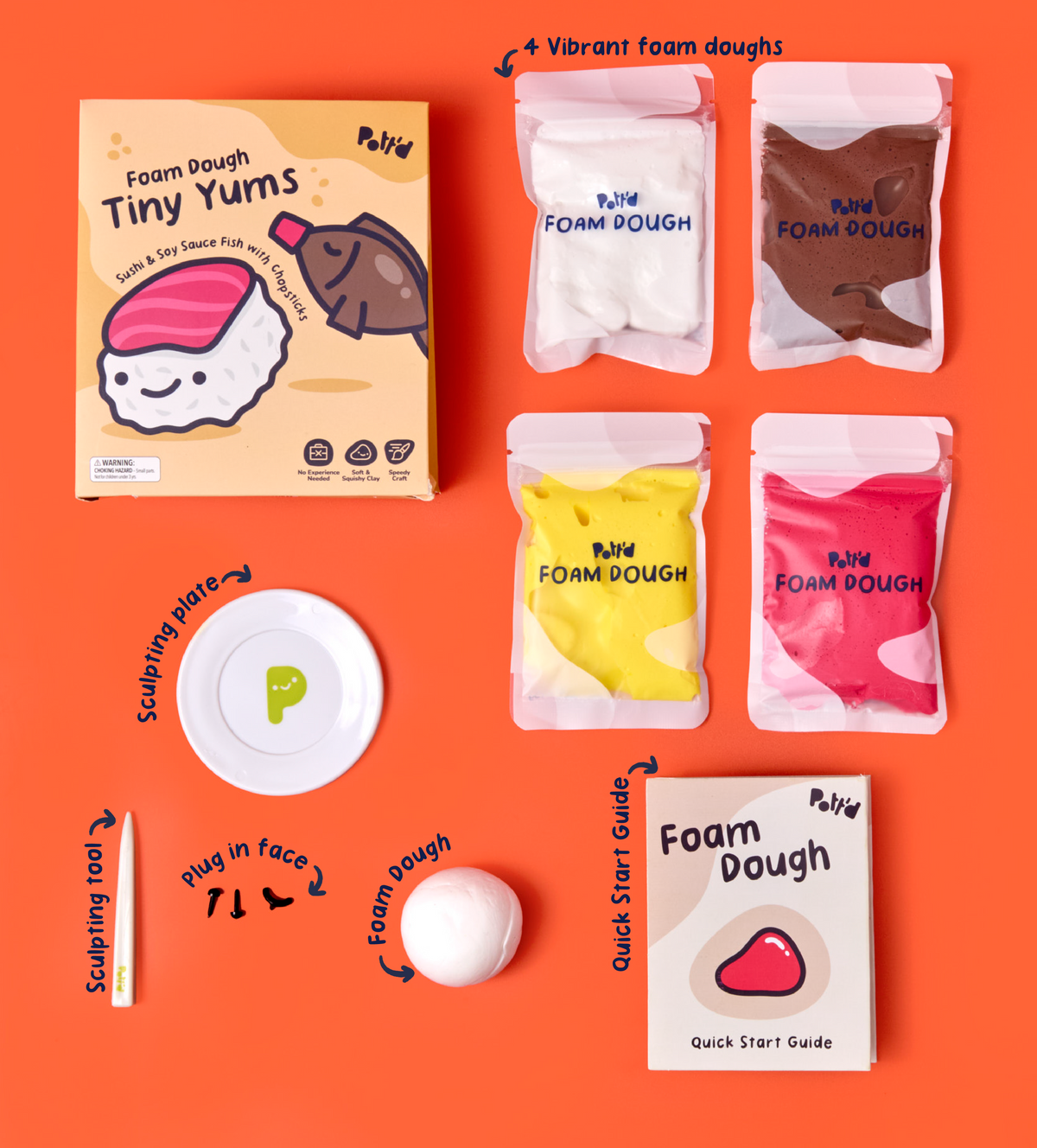 Tiny Yums: Sushi & Sojavisje