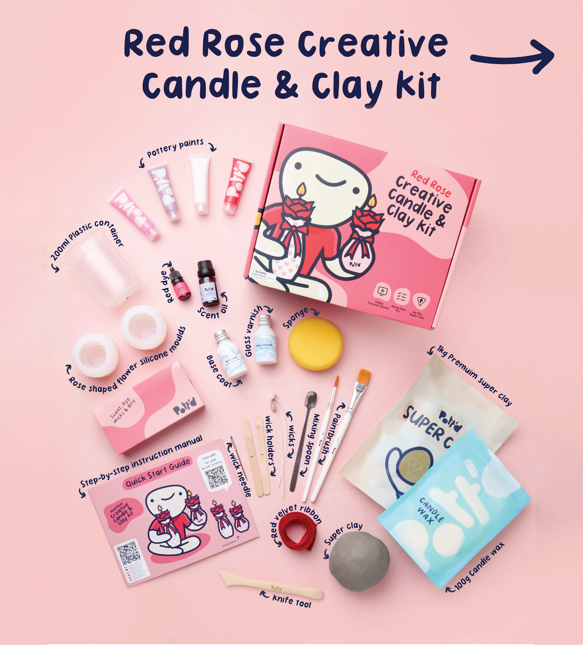 Clay & Candle Date Night Bundle