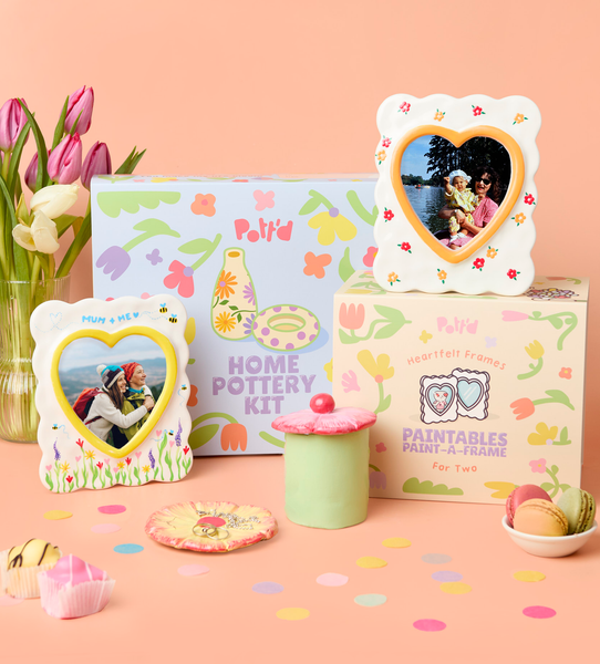 From the Heart: Set Argilla & Cornici da Dipingere
