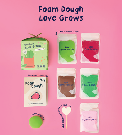 Valentinstag Foam Dough & Tassen Set