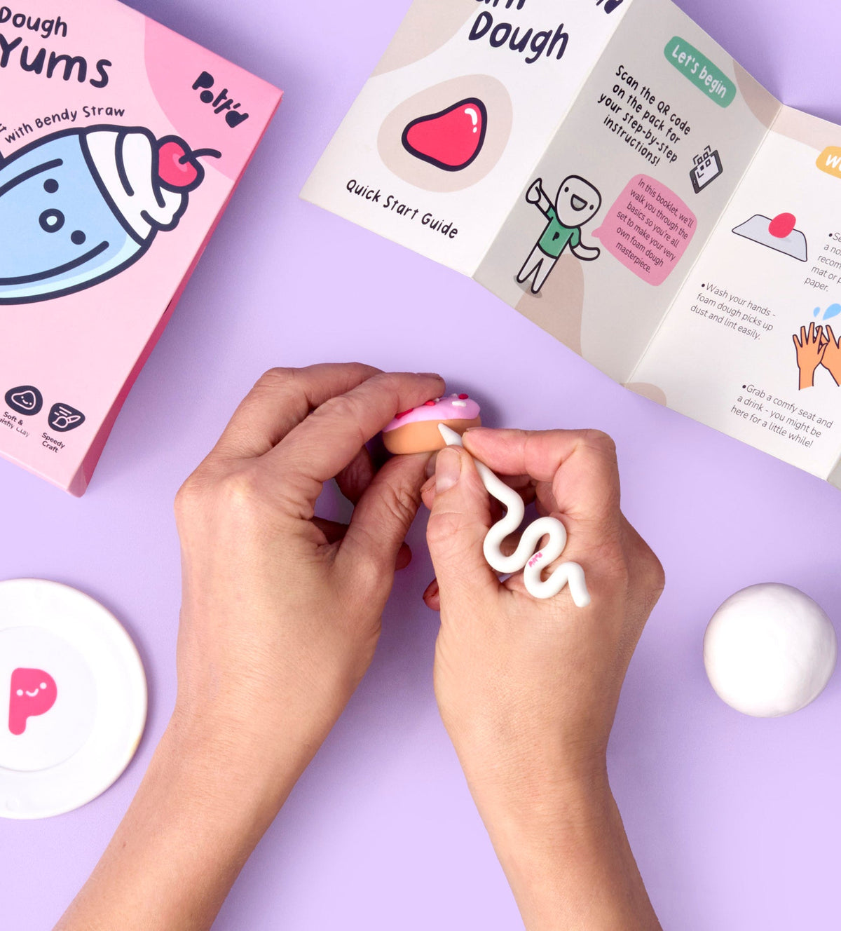 Tiny Yums: Milkshake & Donut