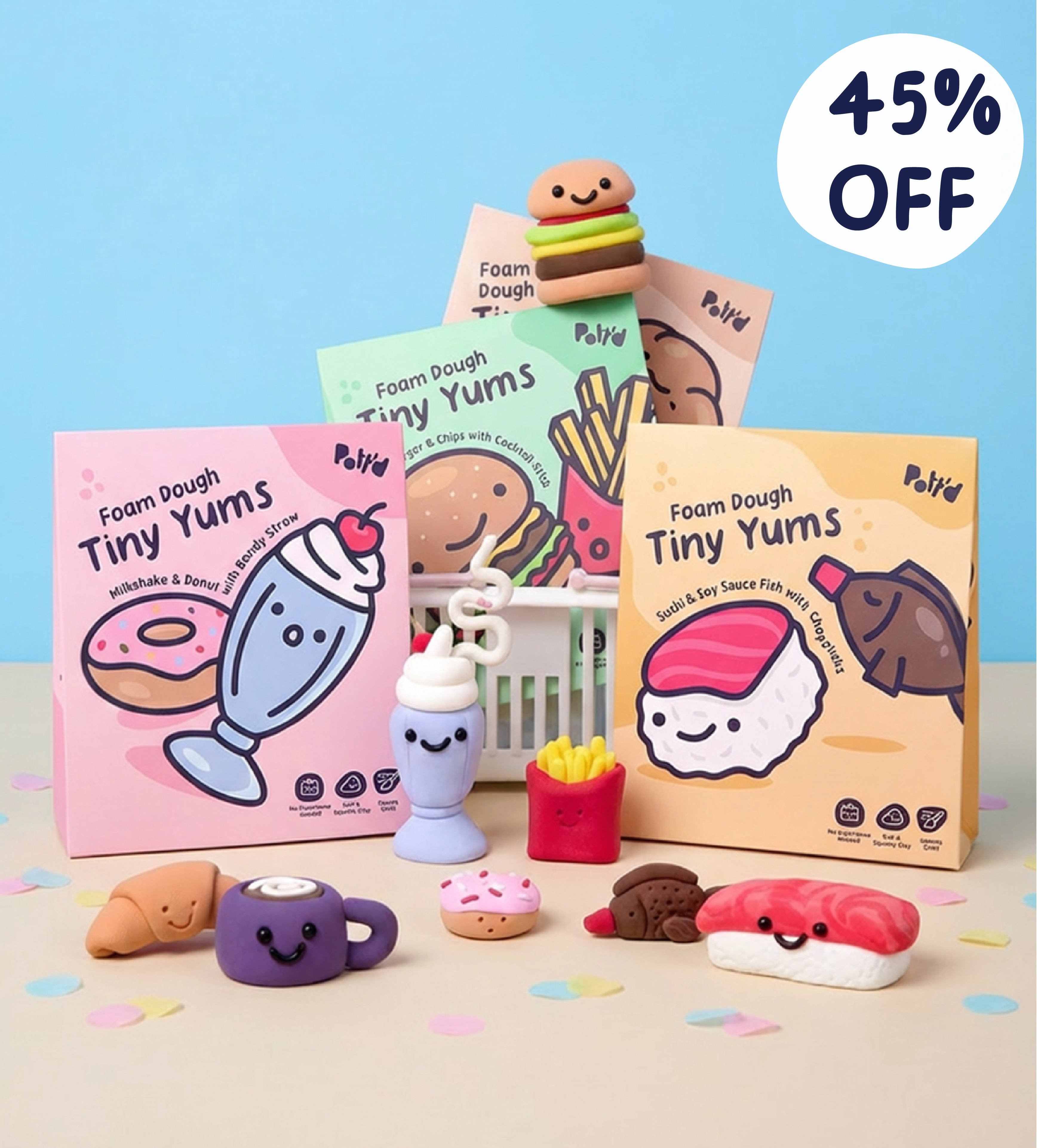 Tiny Yums: Grote Happen Pakket - Image 1