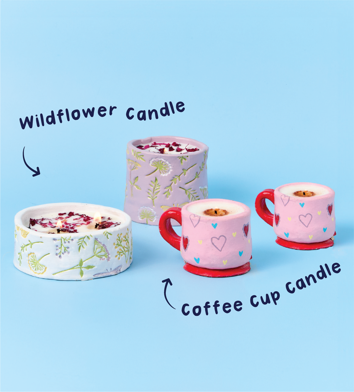 Creatief Kaarsen & Decoratie Pakket
