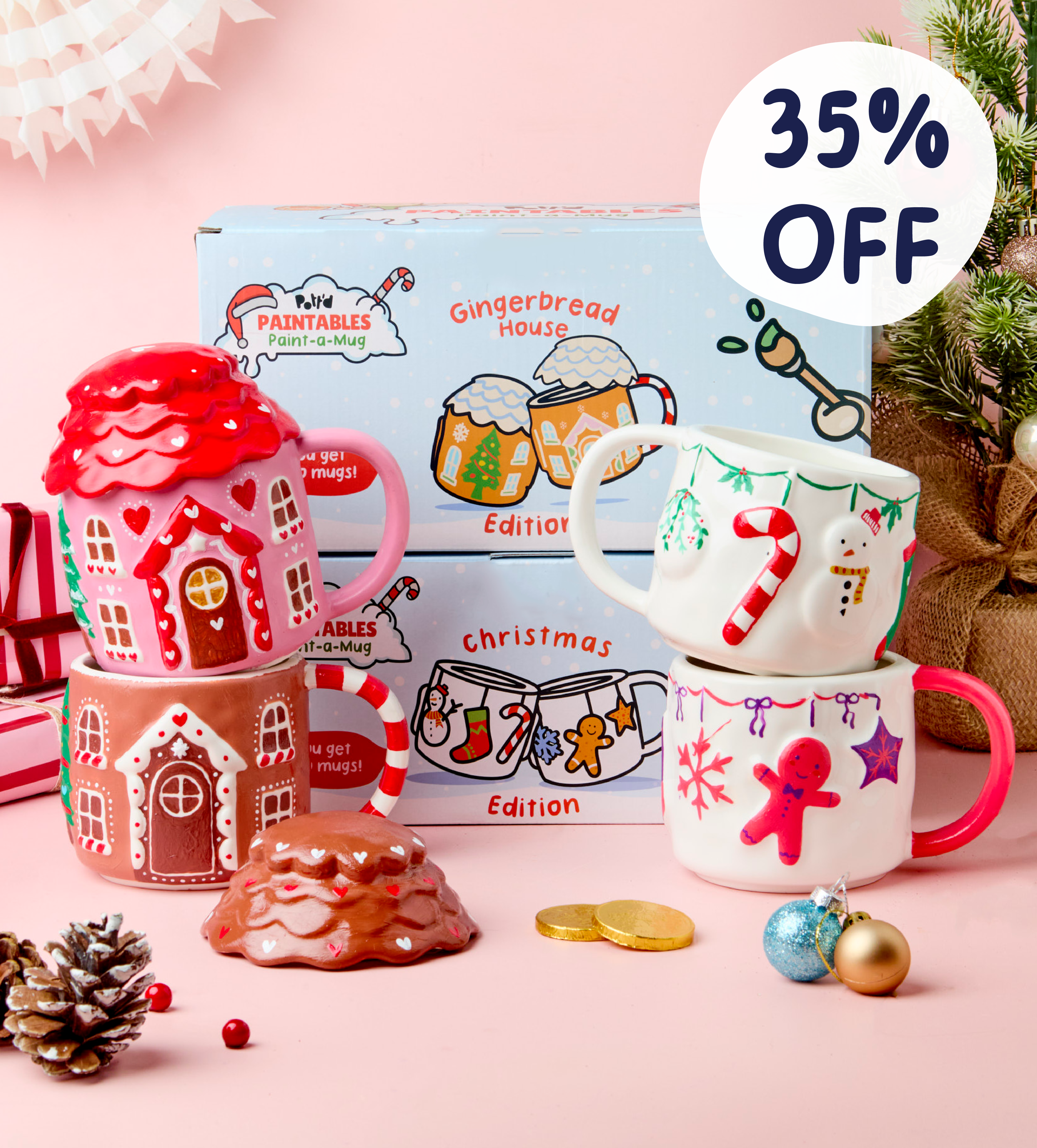 Holiday Treats & Trinkets Tassen-Set - Image 1