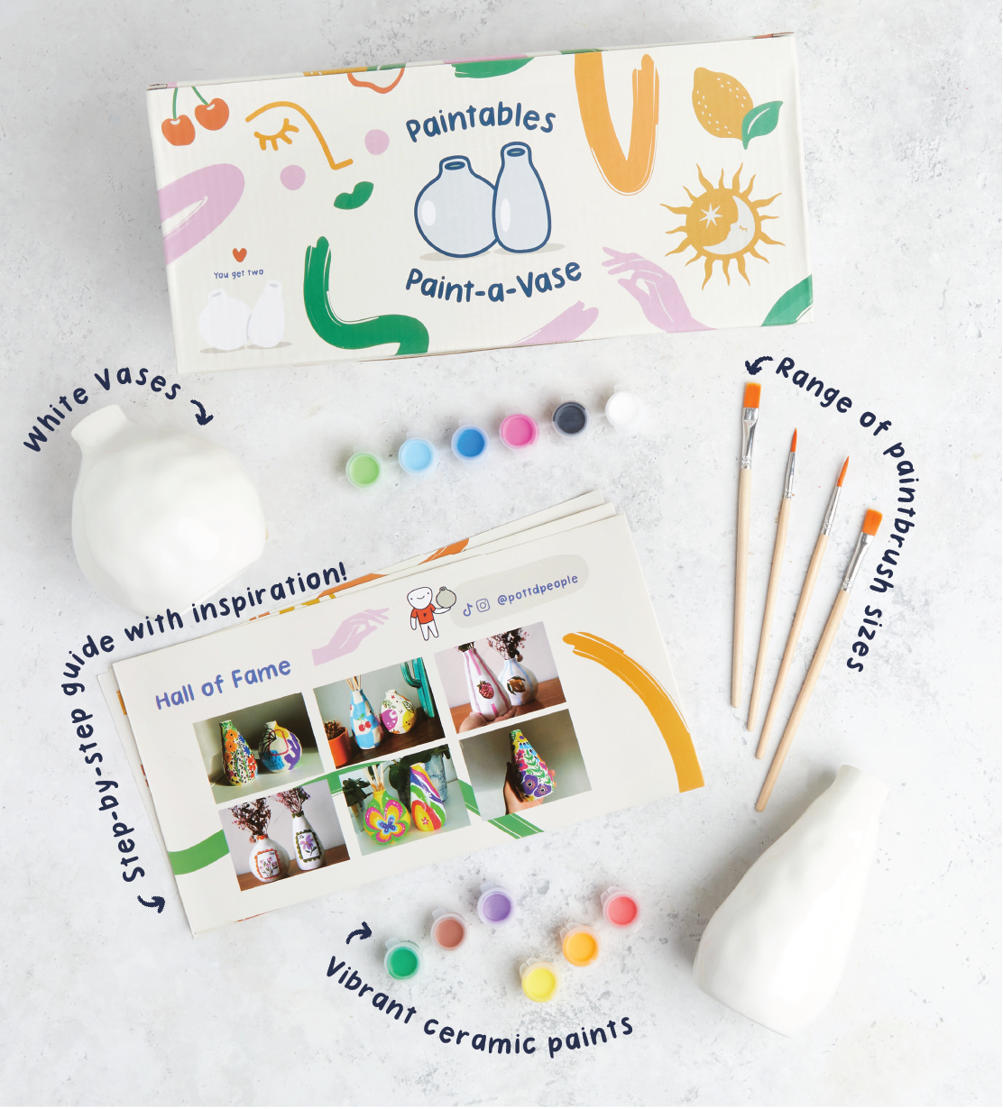 Easter Blooms: Vase Painting Kit