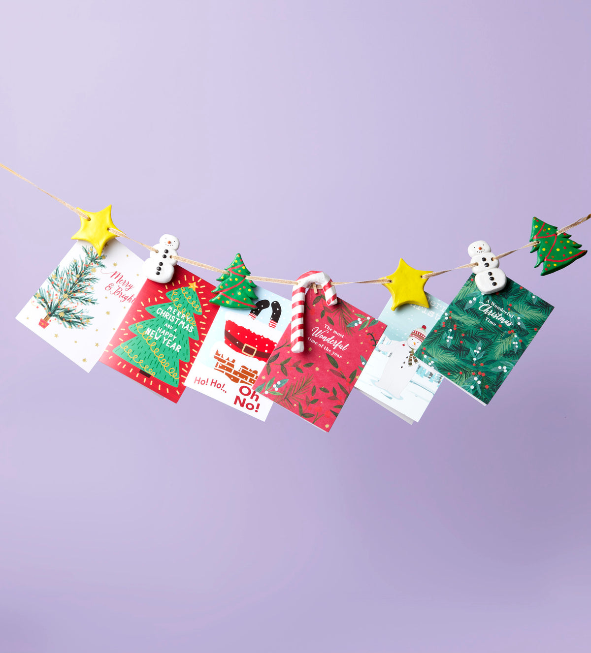 Holiday Card Garland