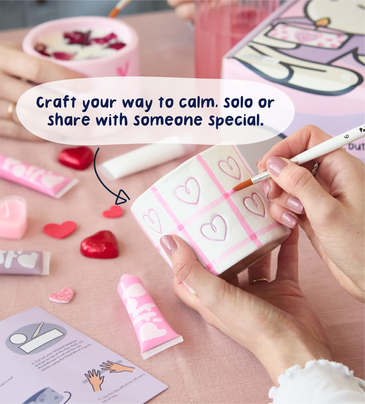 Love Heart Candle Making Kit