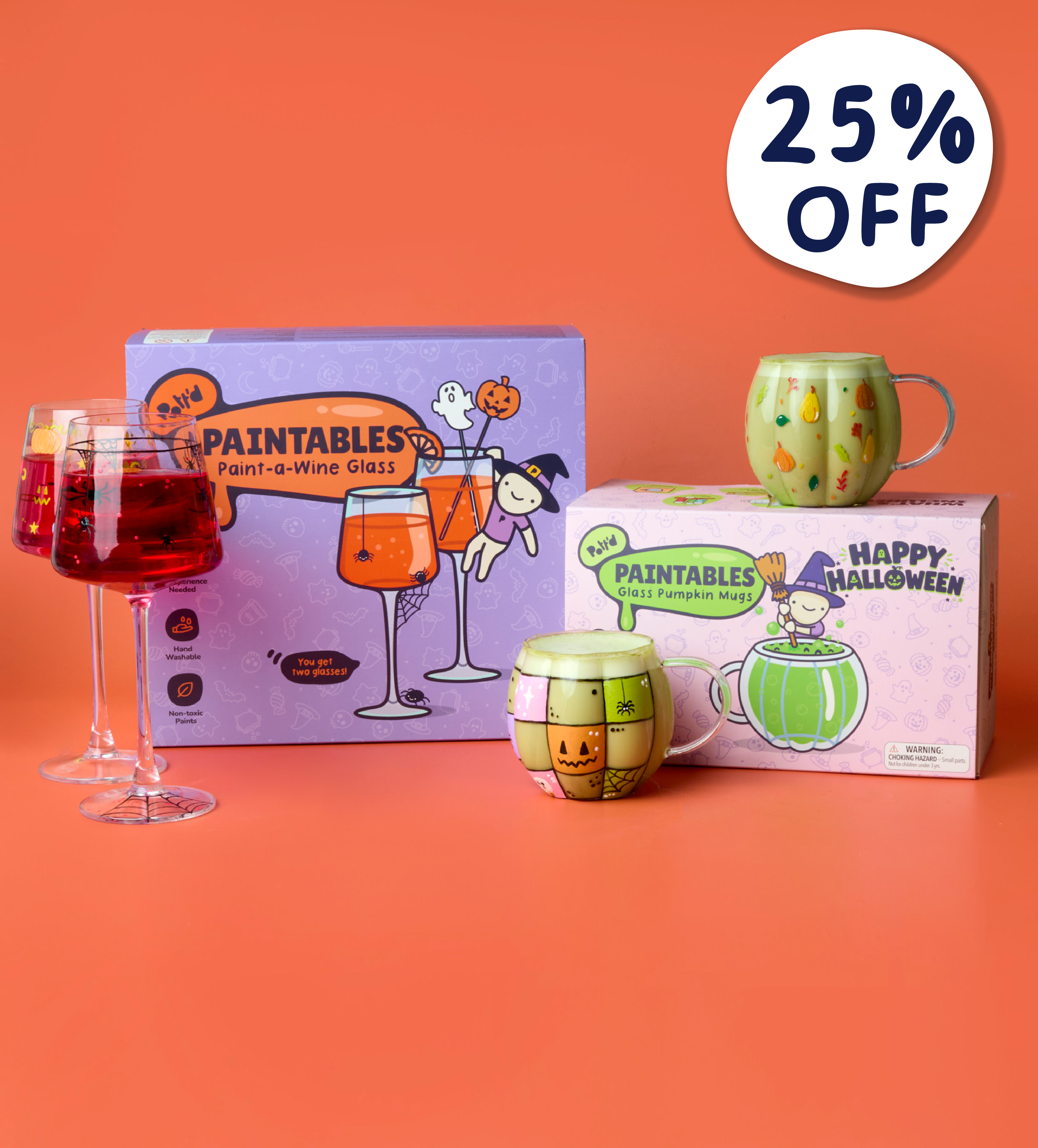 Halloween Glass Painting Bundle - Image 1