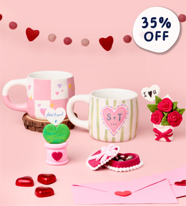 Valentinstag Foam Dough & Tassen Set