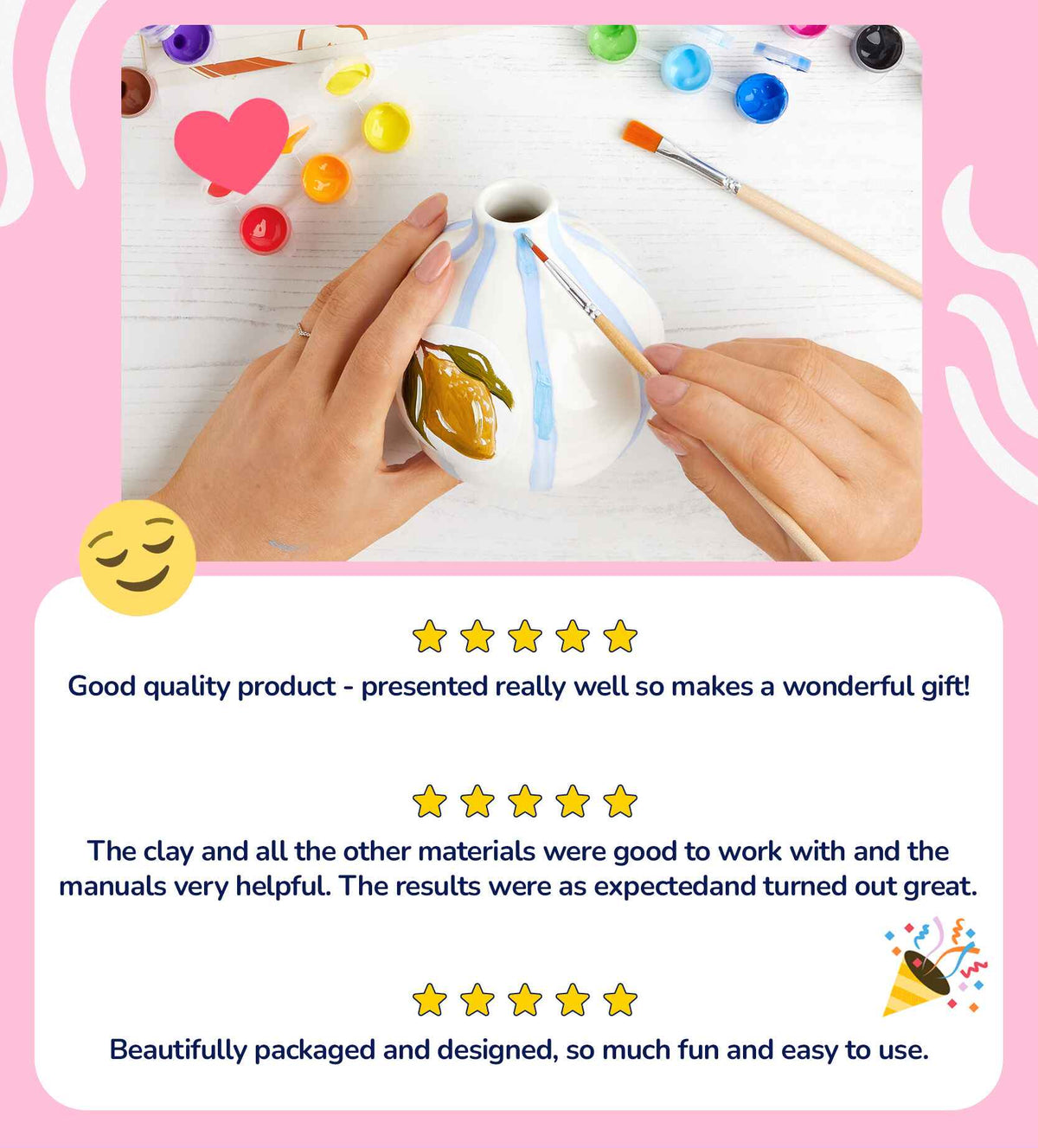 Easter Blooms: Vase Painting Kit
