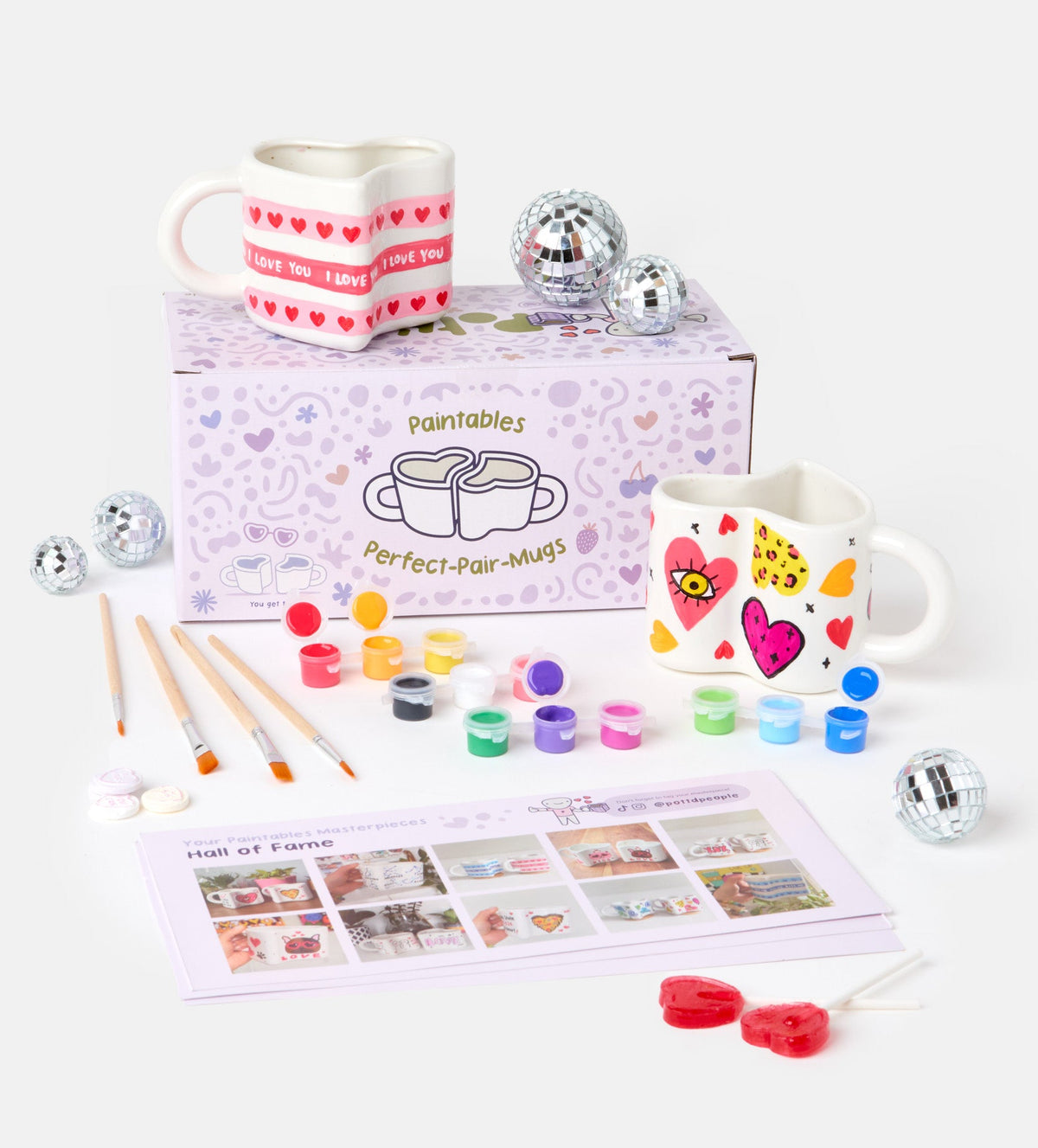 Pack Full of Heart Tazas y Marcos